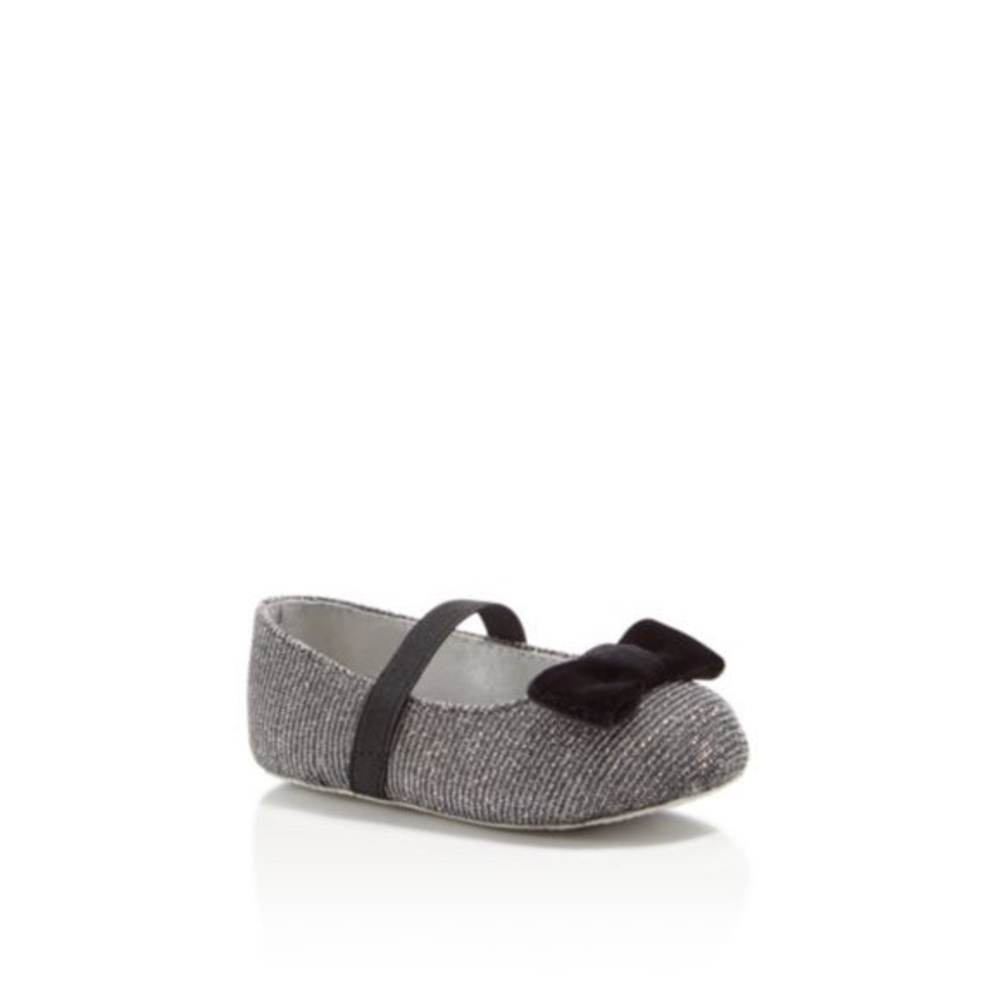 Stuart Weitzman Baby Kayla Sparkling Bow Shoe - Size 3 - New in Box